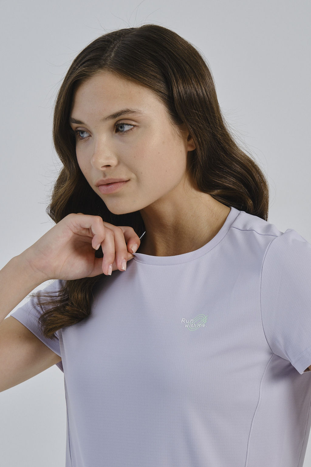 Футболка Сиреневый ADVANCED RUNNING SS Tee - Anta фото 3