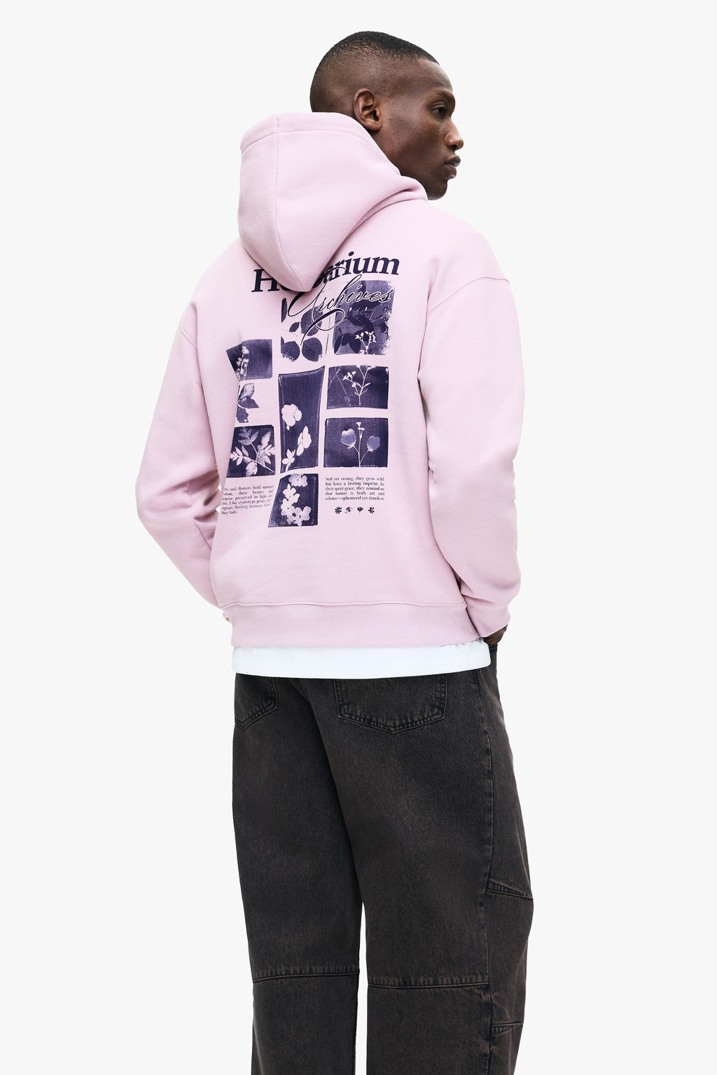 Sudadera con capucha y estampado Loose Fit - H&m фото 10