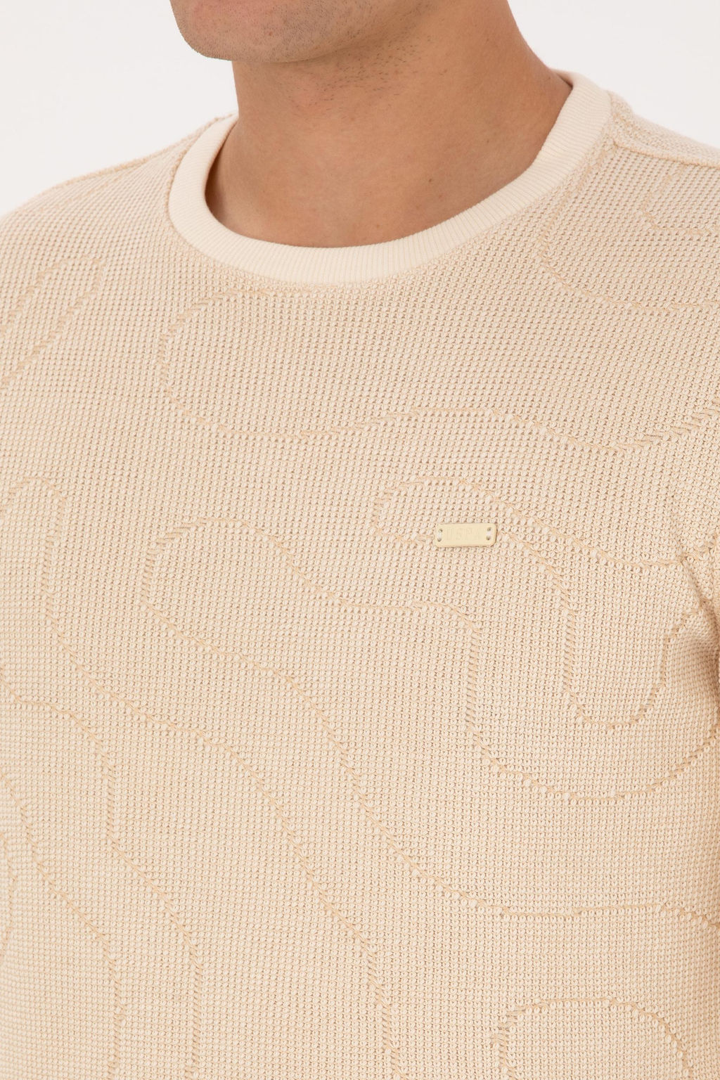 Erkek Krem Sweatshirt