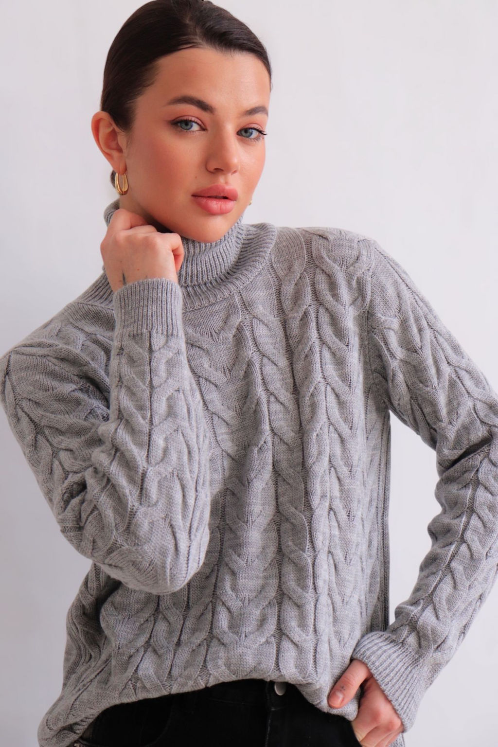 Martichelli Свитер серый фото 15