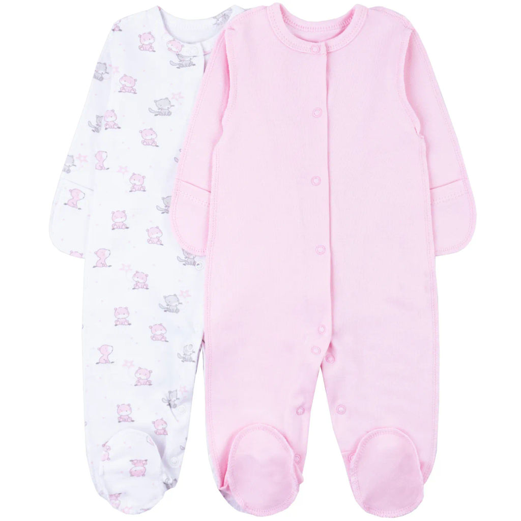 Комплект комбинезонов 2 шт интерлок начёс 1335208202 - Youlala фото 2