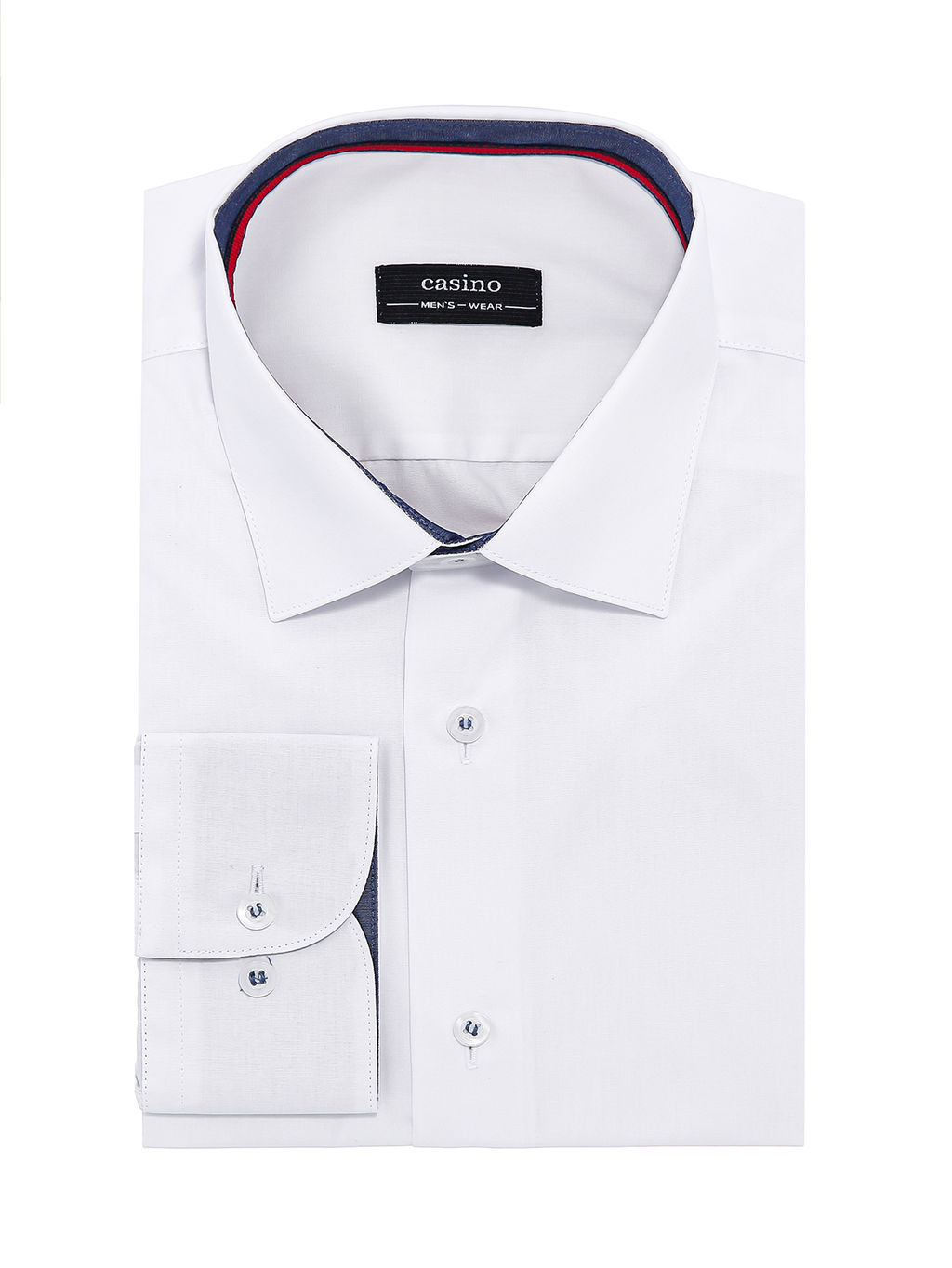 Сорочка мужская длинный рукав CASINO c100/157/ice/Z/18p