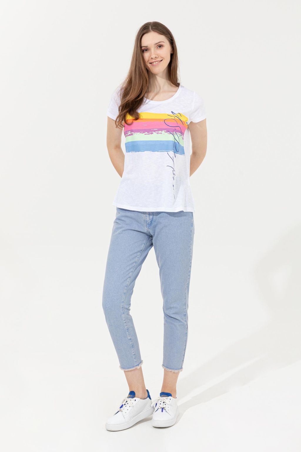 U. S. Polo Assn Женские синие джинсовые брюки - U.s. polo assn фото 3