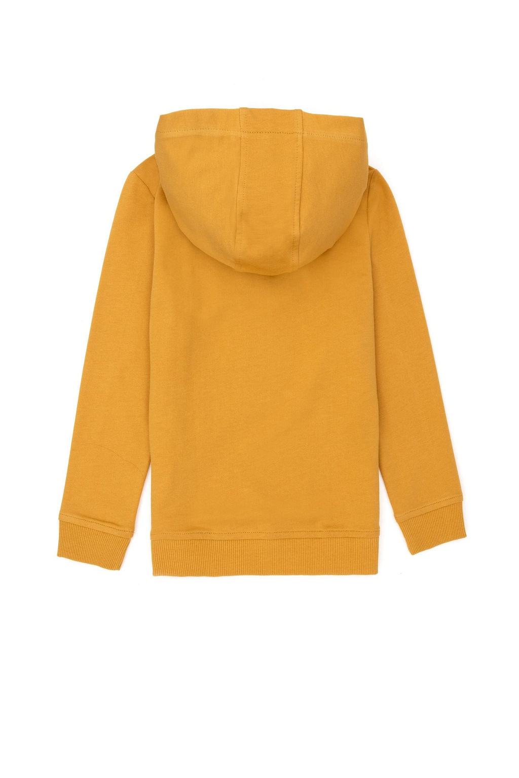 U. S. Polo Assn Детская базовая толстовка с капюшоном горчичного цвета - U.s. polo assn фото 5