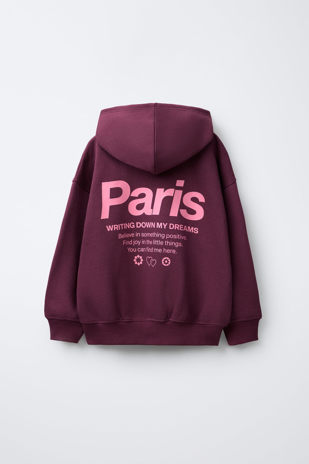 SLOGAN PRINT HOODIE - Zara фото 11