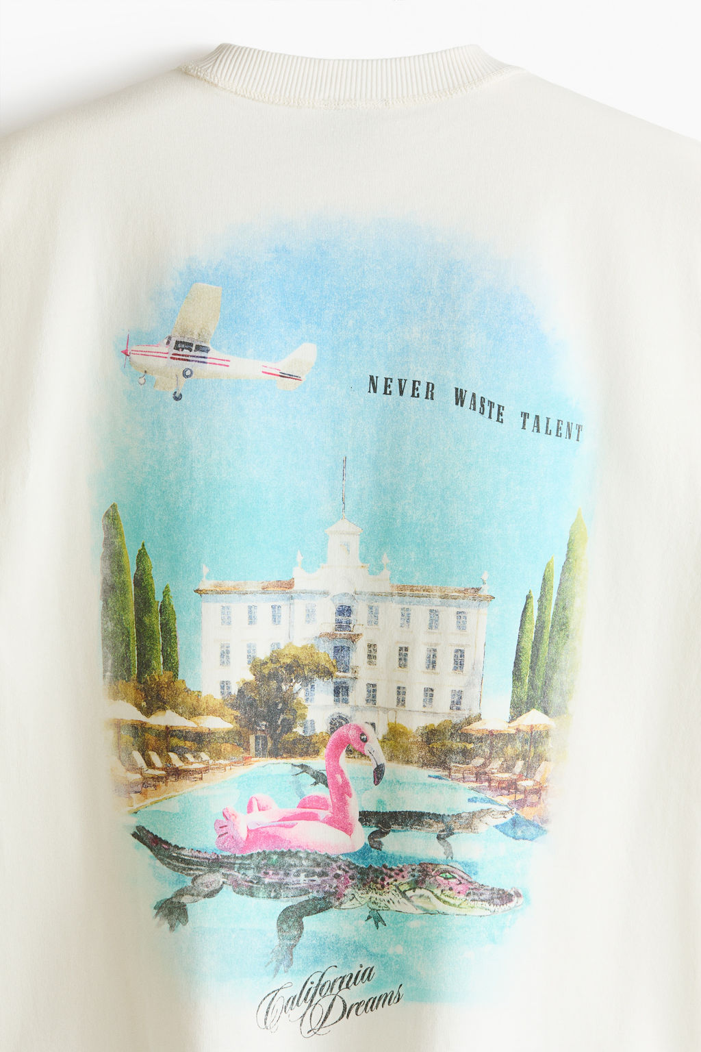 Camiseta con motivo estampado Loose Fit - H&m фото 6