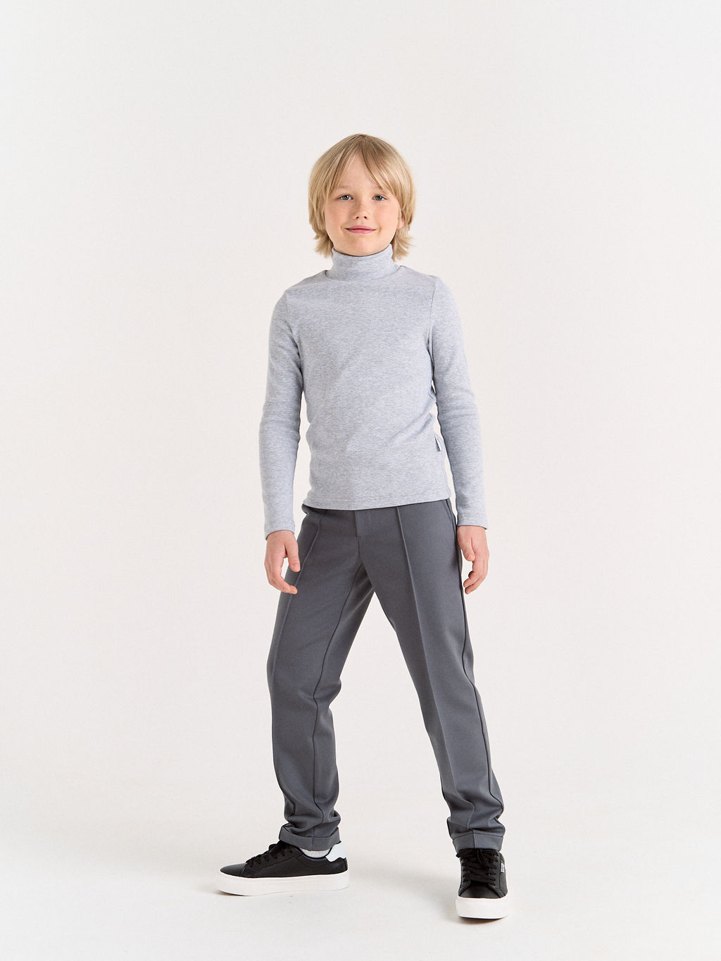 Бадлон Серый меланж 7+ - Bungly фото 5