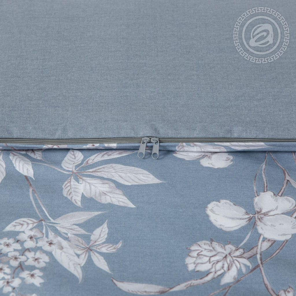 Руада Евро/Пододеяльник (молния): 1 шт.- 220*200; Простыня: 1 шт.- 260*240; Наволочка: 2 шт.- 70*70; Наволочка: 2 шт.- 50*70 Велюр Классик