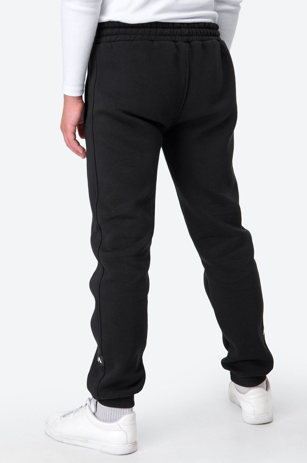 Детские брюки-джоггеры из футера с начесом Happy Fox фото 12