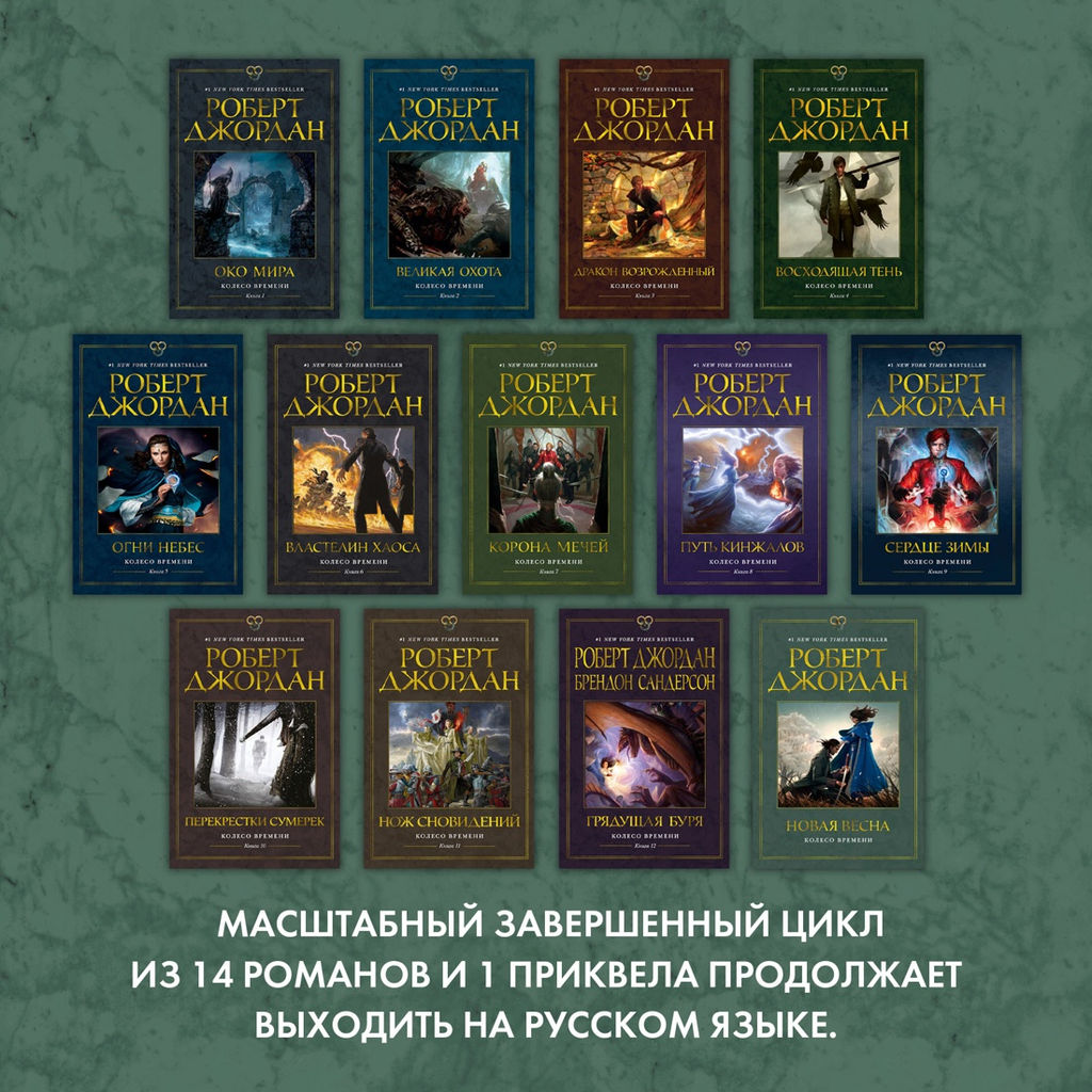 Колесо Времени. Новая весна. Джордан Р. - Азбука фото 7