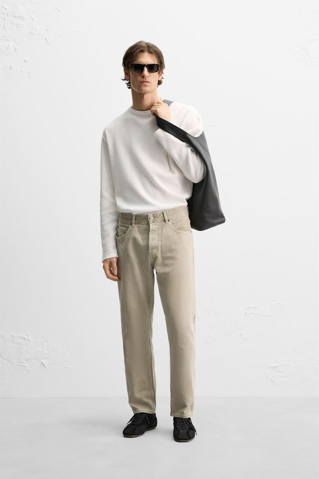 STRAIGHT-FIT REGULAR JEANS - Zara фото 31