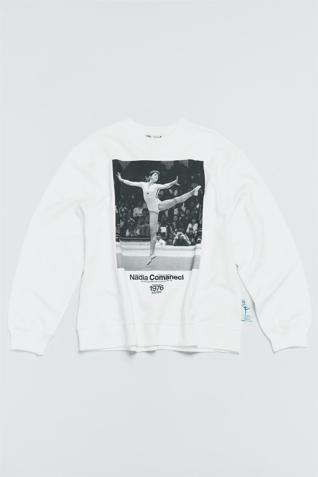 NADIA COMANECI SWEATSHIRT - Zara фото 5