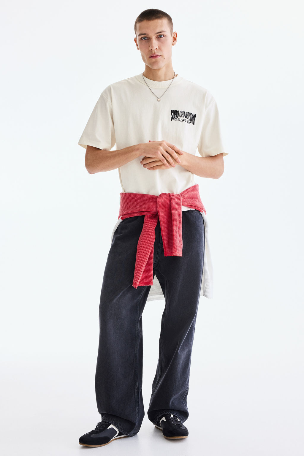 Camiseta con motivo estampado Loose Fit - H&m фото 8