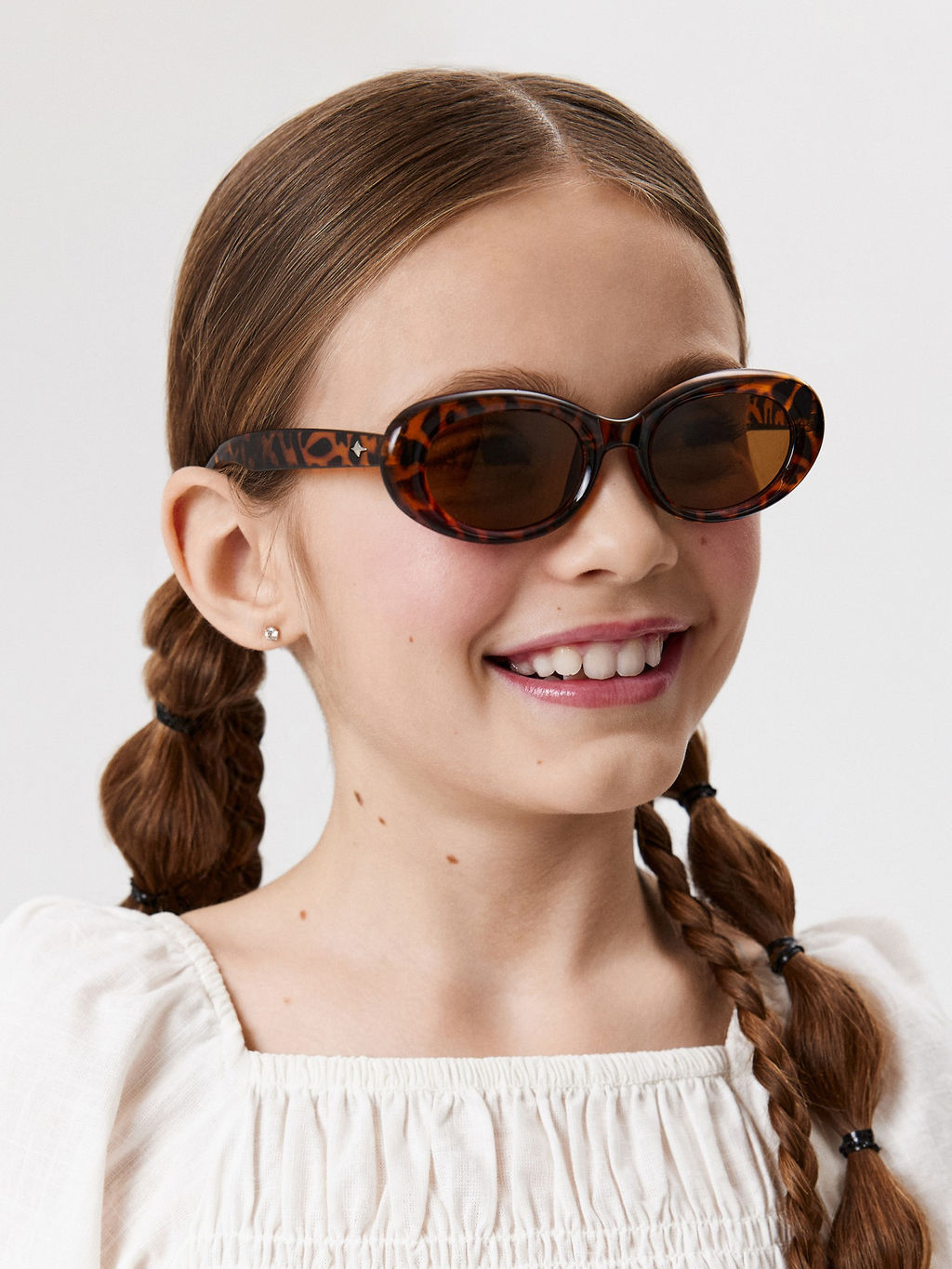 ACOOLA / Очки солнцезащитные детские Leove коричневый