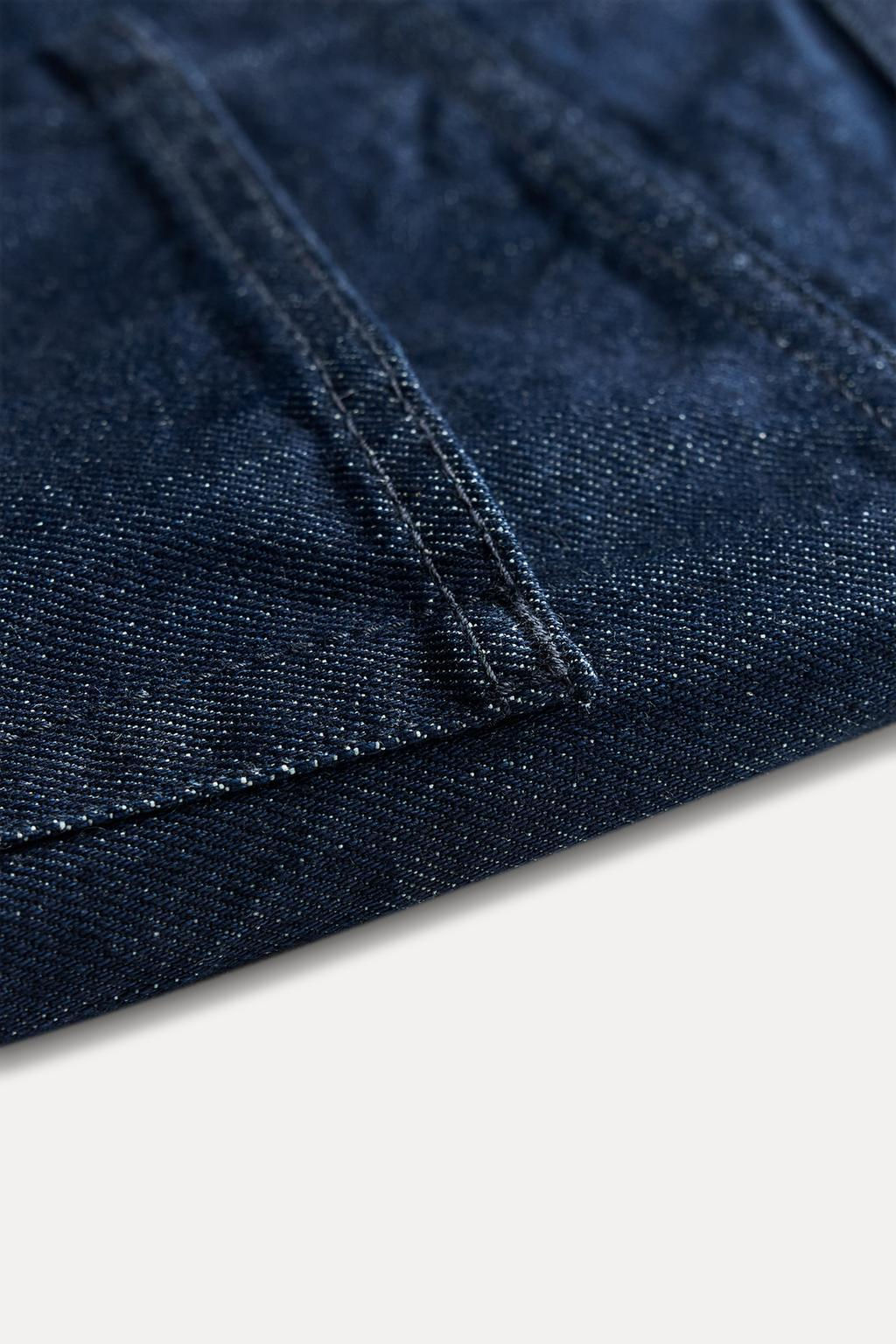 ZW COLLECTION RELAXED FIT MID-RISE JEANS - Zara фото 10