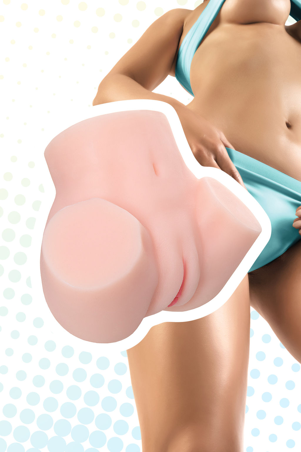 Мастурбатор реалистичный Juicy Pussy by TOYFA Adele, TPE, телесный