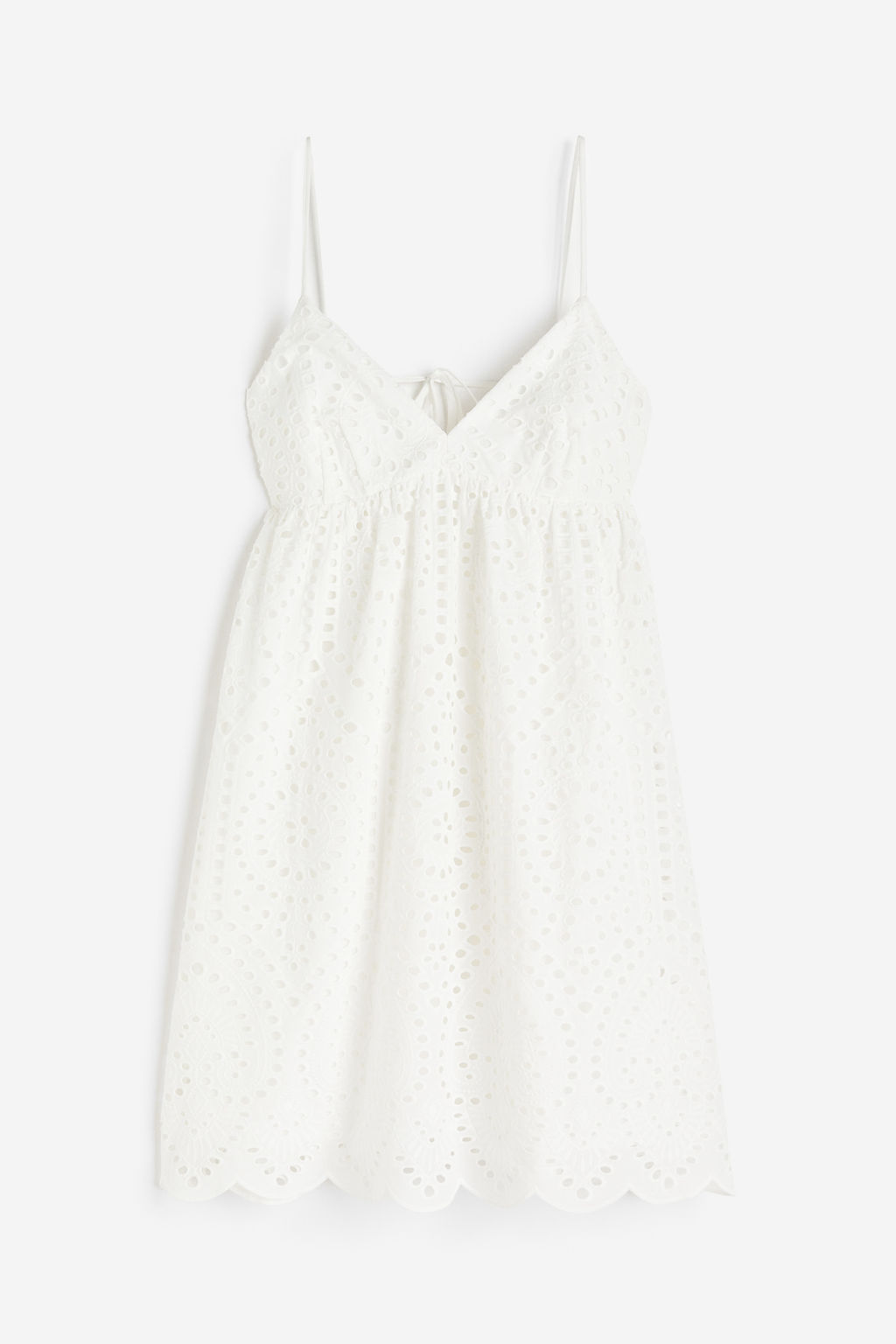 Vestido en bordado ingl?s