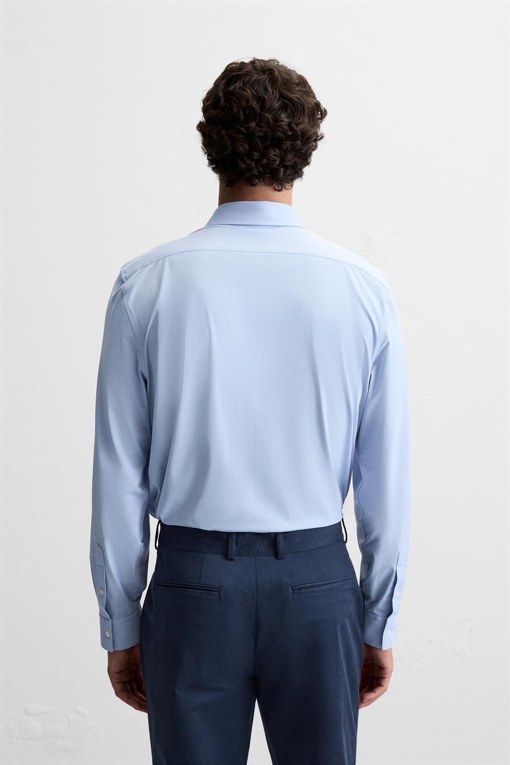 TEXTURED STRETCH SHIRT - Zara фото 3