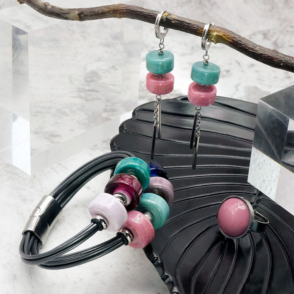 Серьги из муранского стекла VERONA LS3446