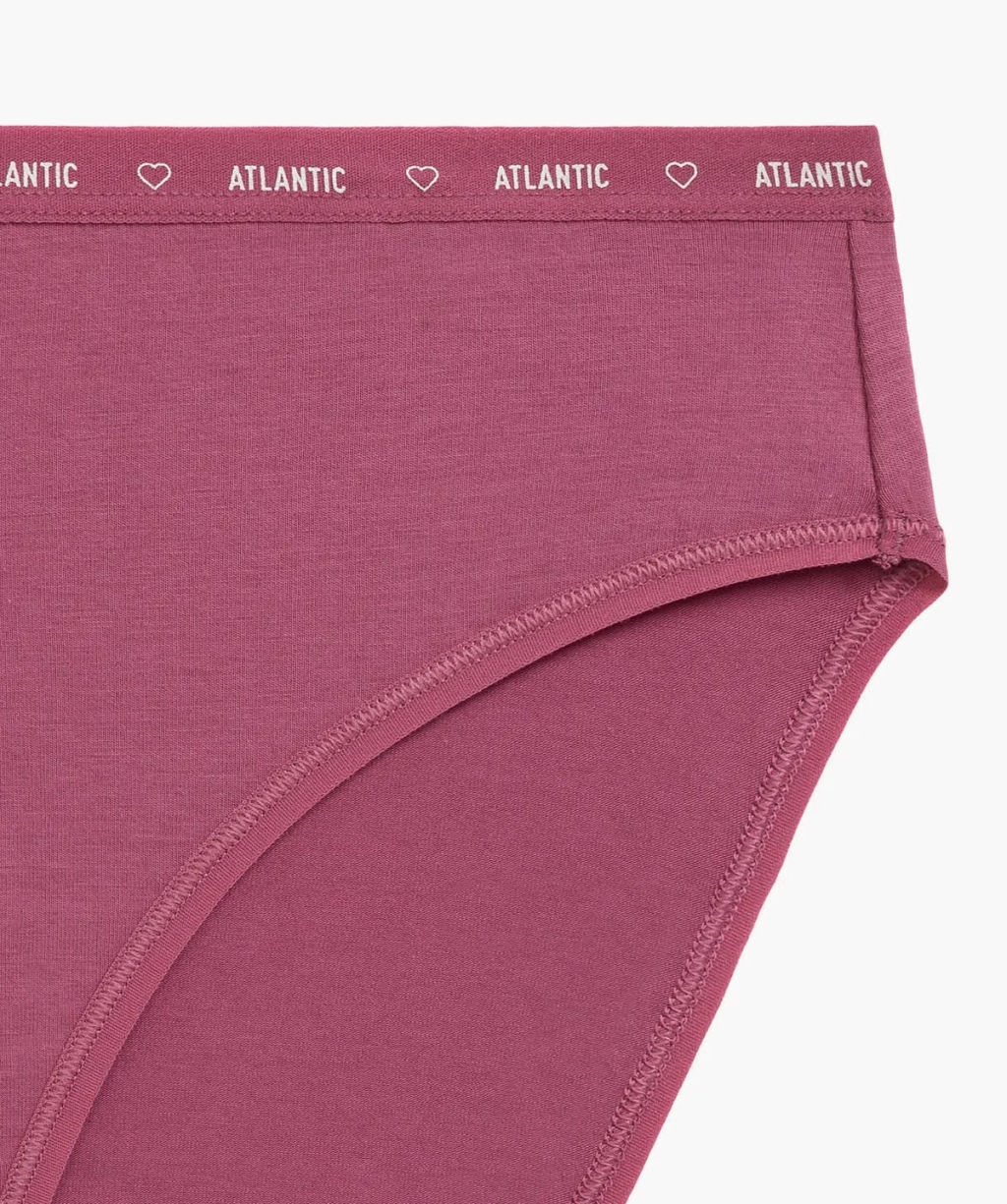 ATLANTIC 3CLP-010 Трусы спорт с высокой посадкой High Sport Leg - набор 3 шт. темно-синий + темно-розовый + розовый  фото 6