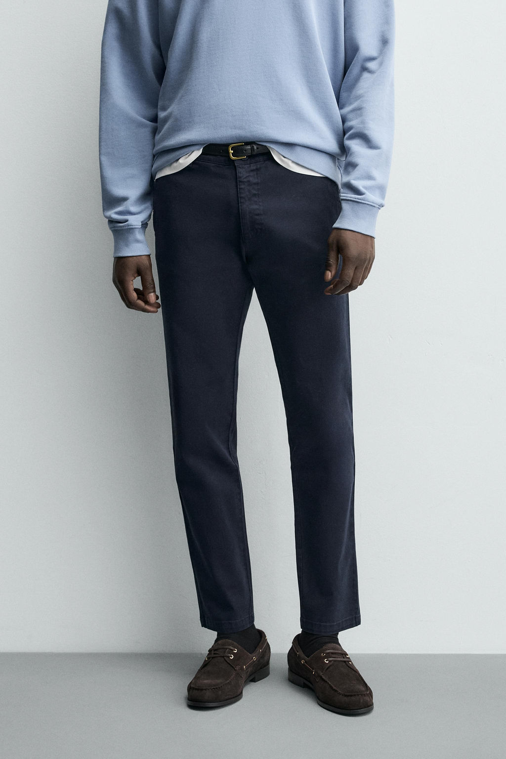 PANTAL?N CHINO SKINNY FIT / Marino - Zara фото 10