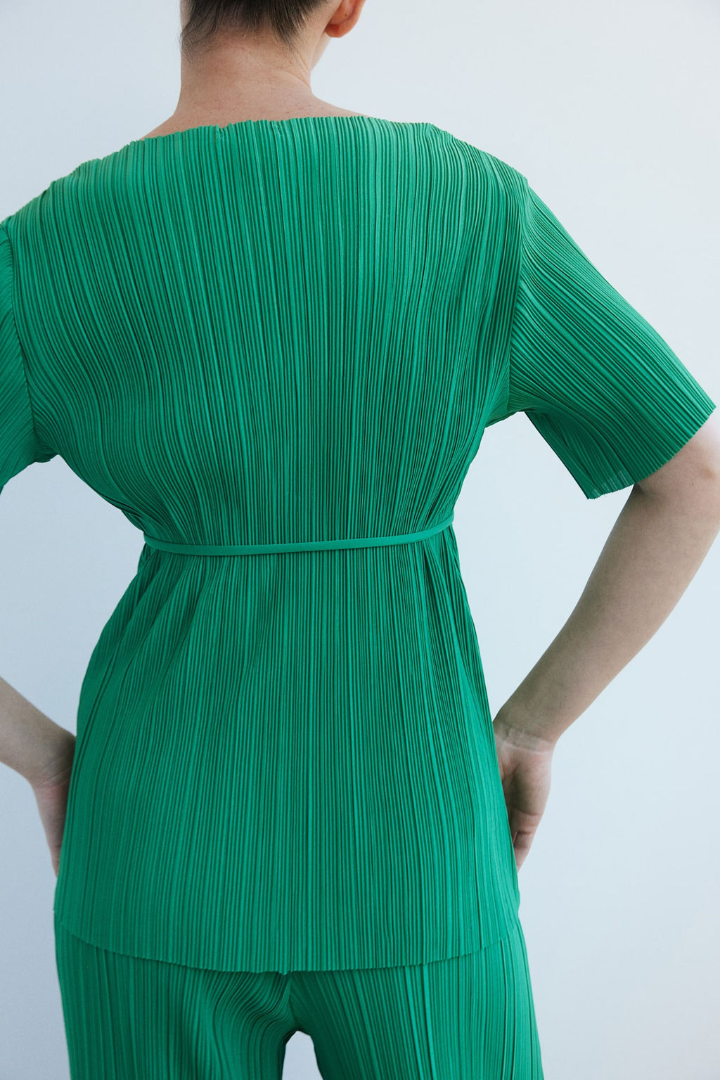 MAMA Conjunto plisado de 2 piezas - H&m фото 3