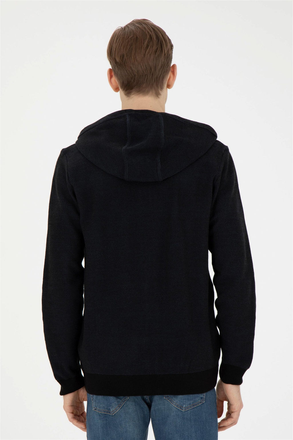 Кардиган мужской U. S. Polo Assn темно-синий из акрила - U.s. polo assn фото 5