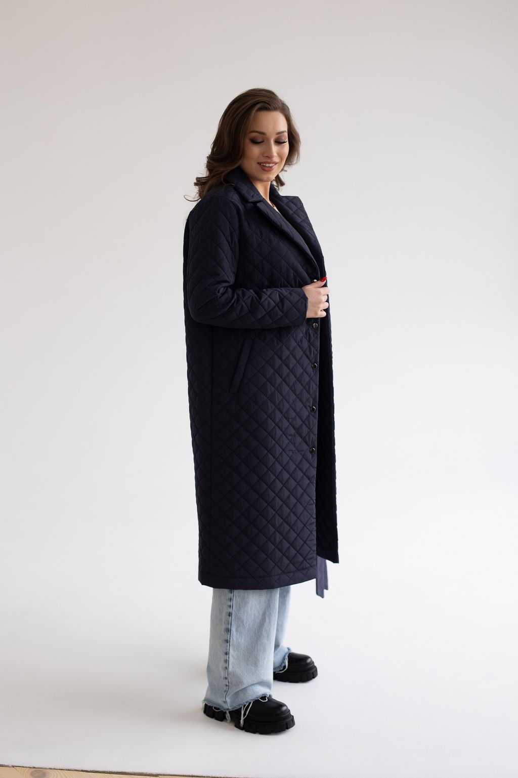 Куртка женская демисезонная 22810 (синий) - Kankan фото 21