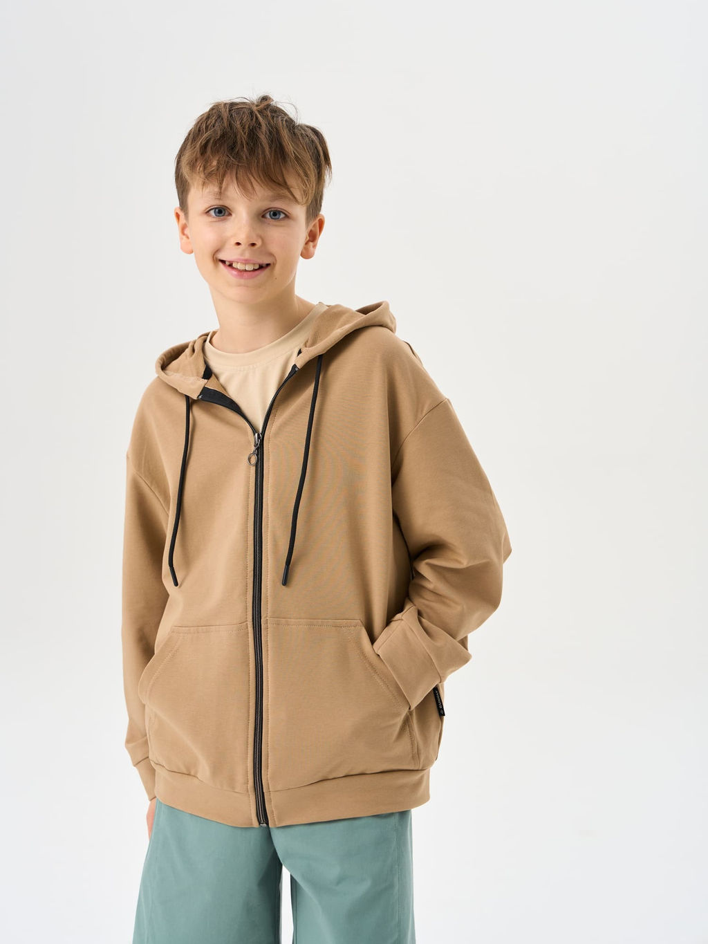 Толстовка облегченная Песок 7+ - Bungly фото 8