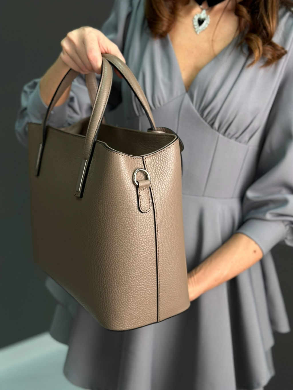 Сумка женская из телячьей кожи