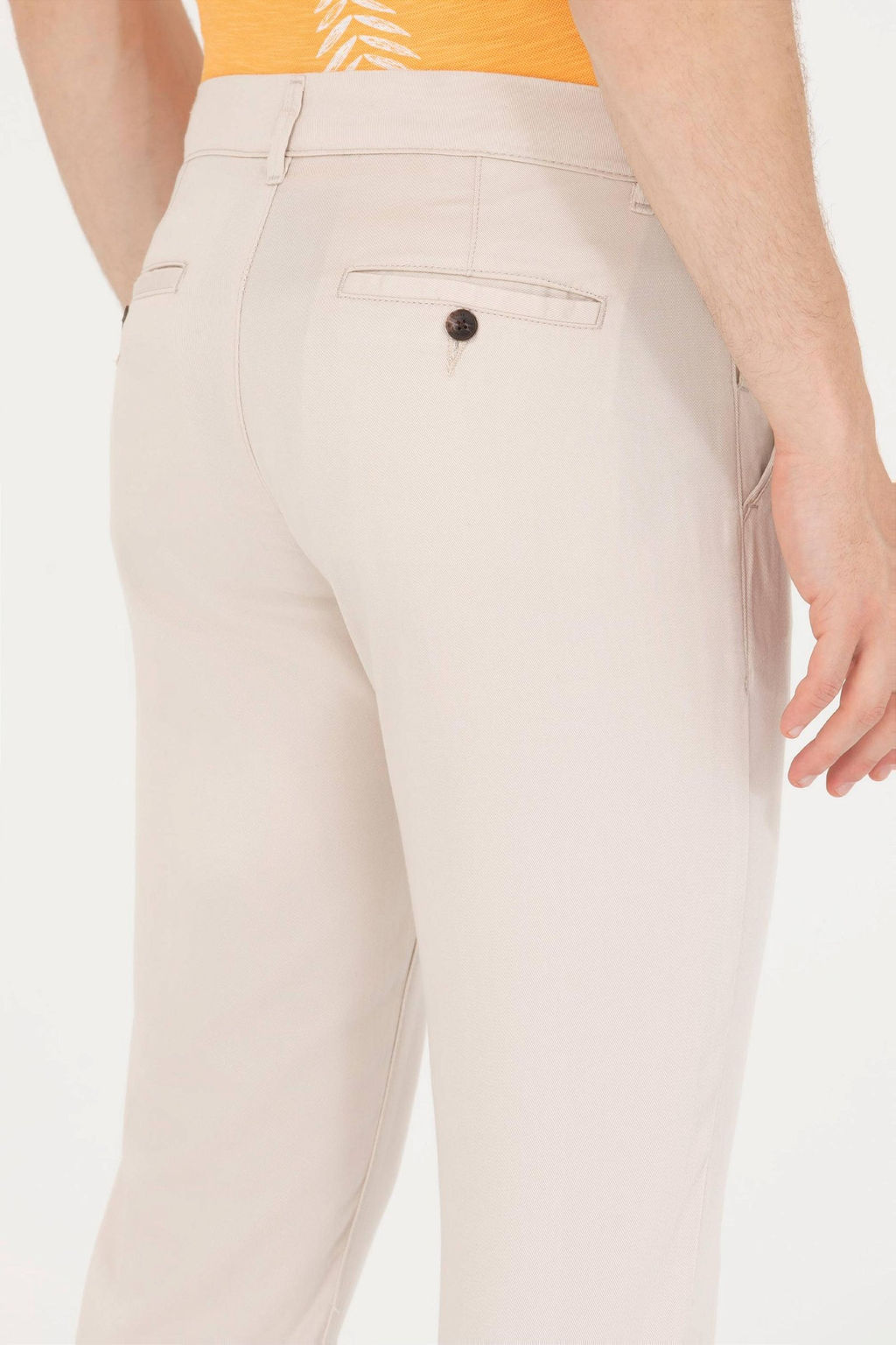 Мужские брюки из плотной ткани Stone - U.s. polo assn фото 7