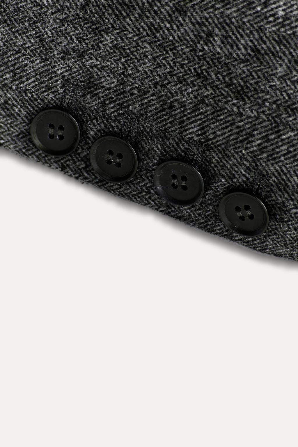 HERRINGBONE WOOL BLAZER ZW COLLECTION - Zara фото 11