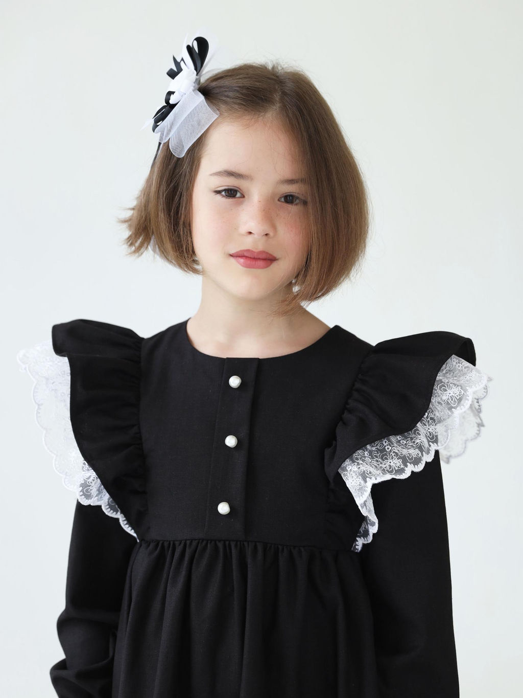 Ш25-6 платье для девочки КЛАССИКА синий - Этоэльф фото 15