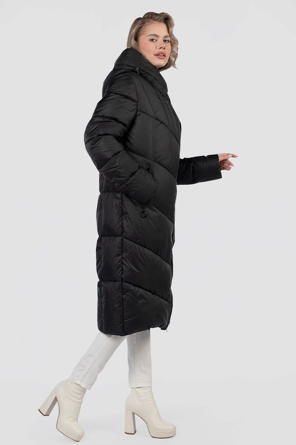 05-2202 Куртка женская зимняя (Холлофайбер 300) - El podio фото 7