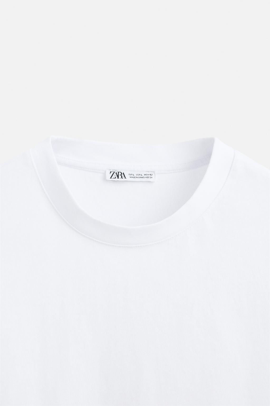 BASIC HEAVY WEIGHT T-SHIRT - Zara фото 67