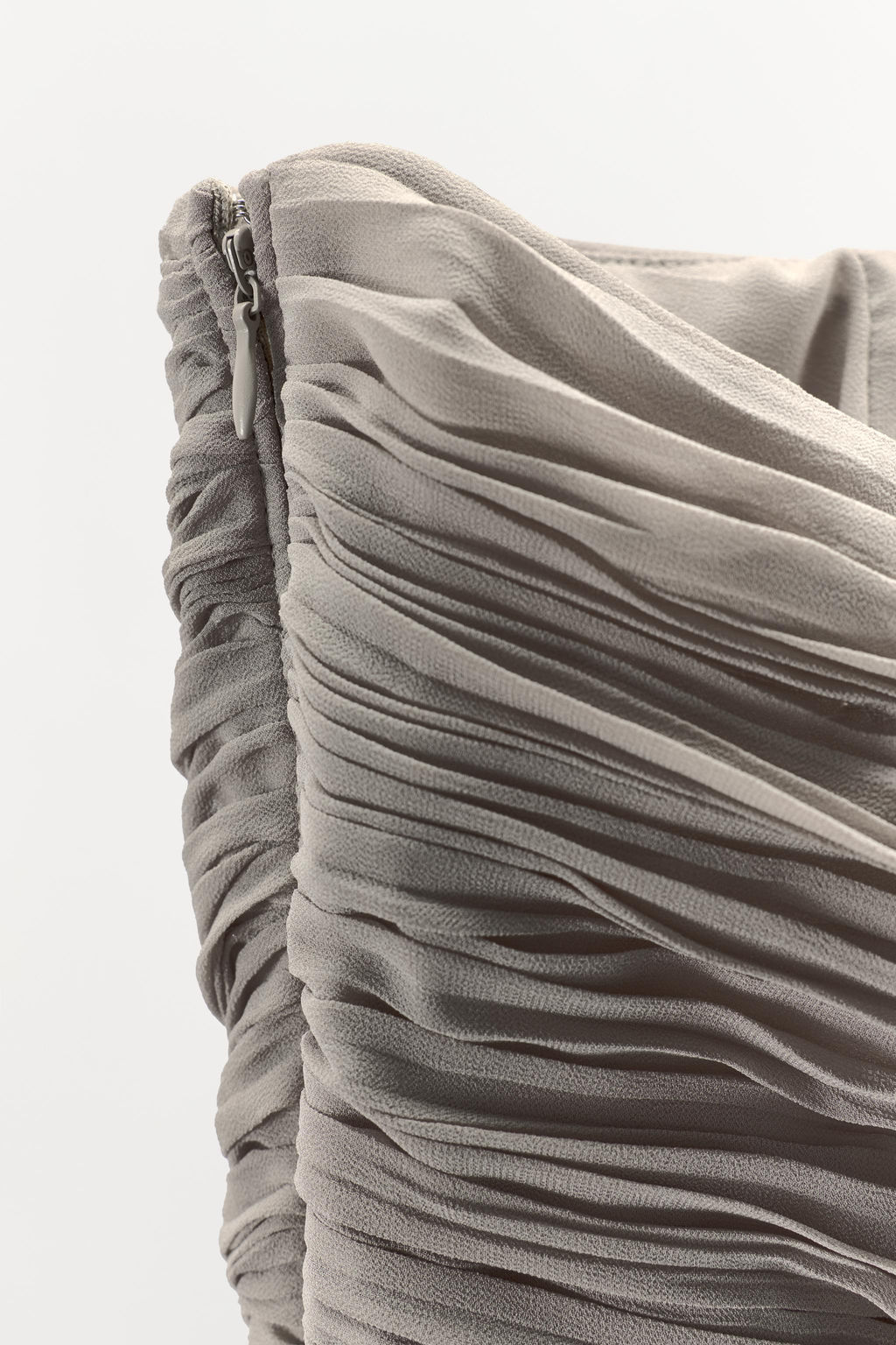 PLEATED BUSTIER DRESS - Zara фото 8