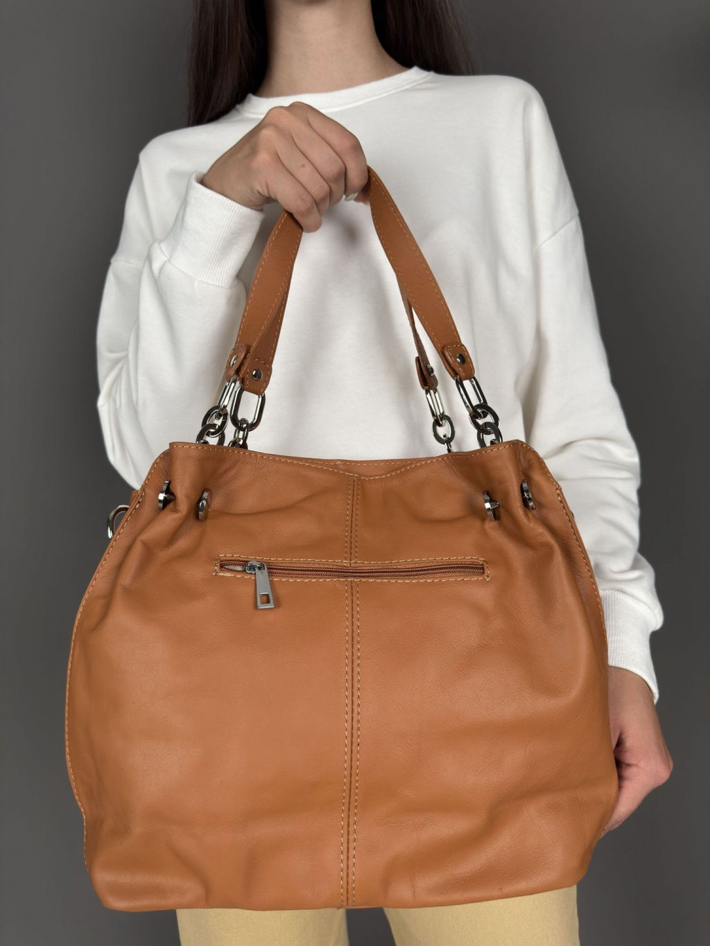 Сумка женская из телячьей кожи