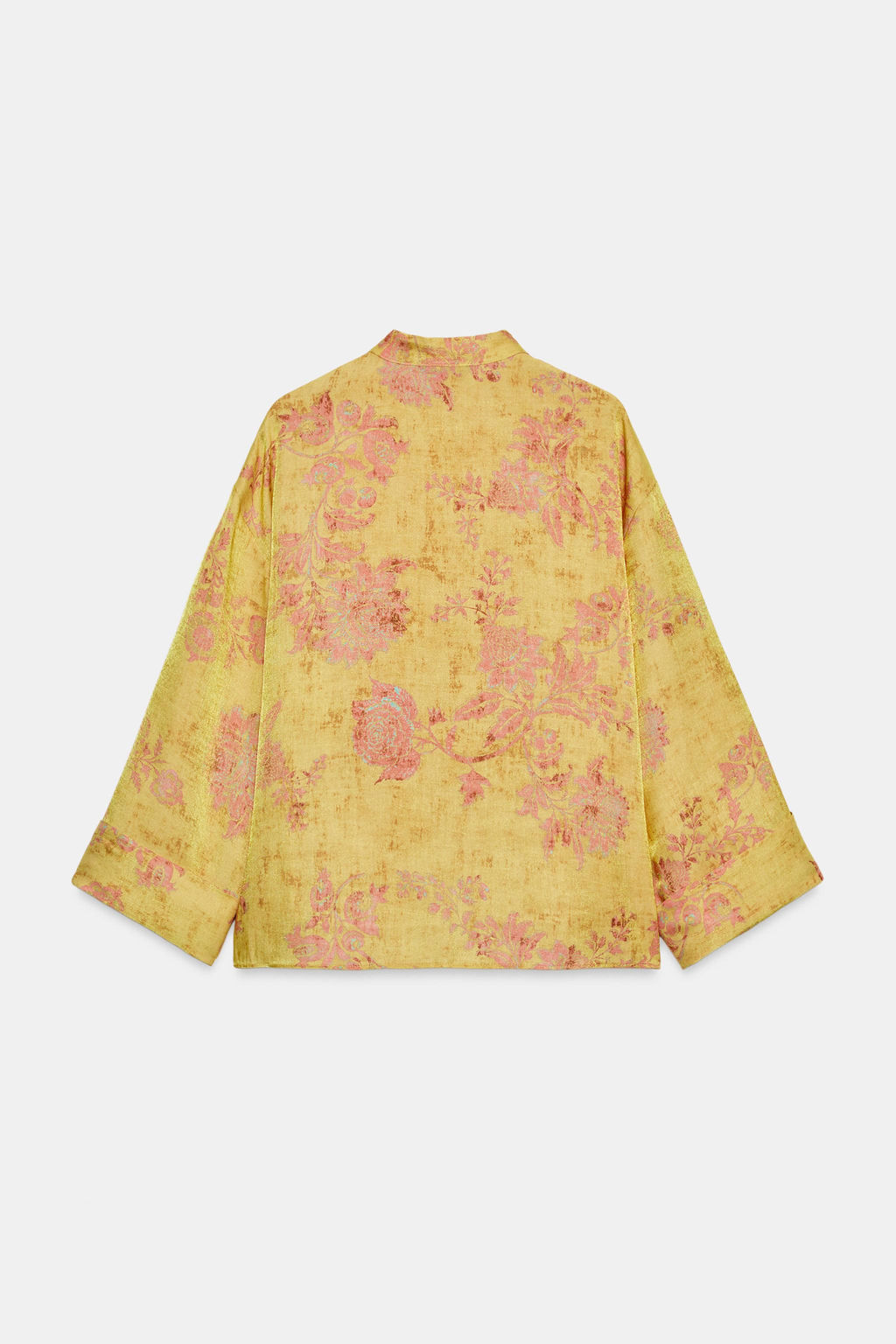 CAMISA KIMONO ESTAMPADA ALAMARES / Multicolor - Zara фото 8