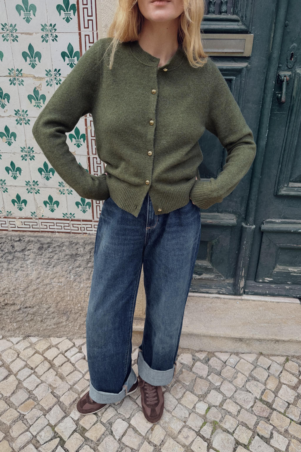 CARDIGAN WITH BALL-SHAPED BUTTONS - Zara фото 3