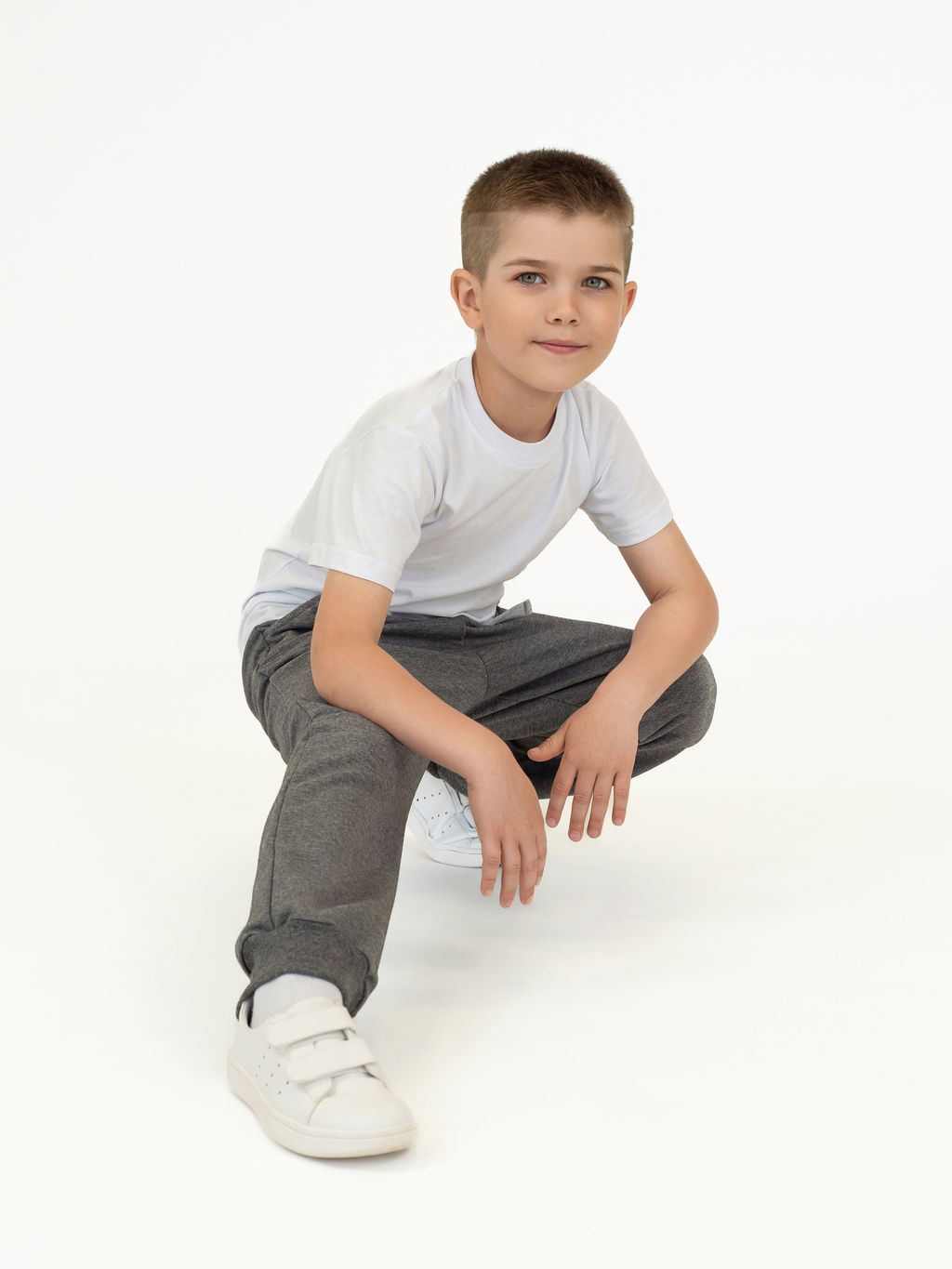 Брюки детские антрацит 413 (146, 76)