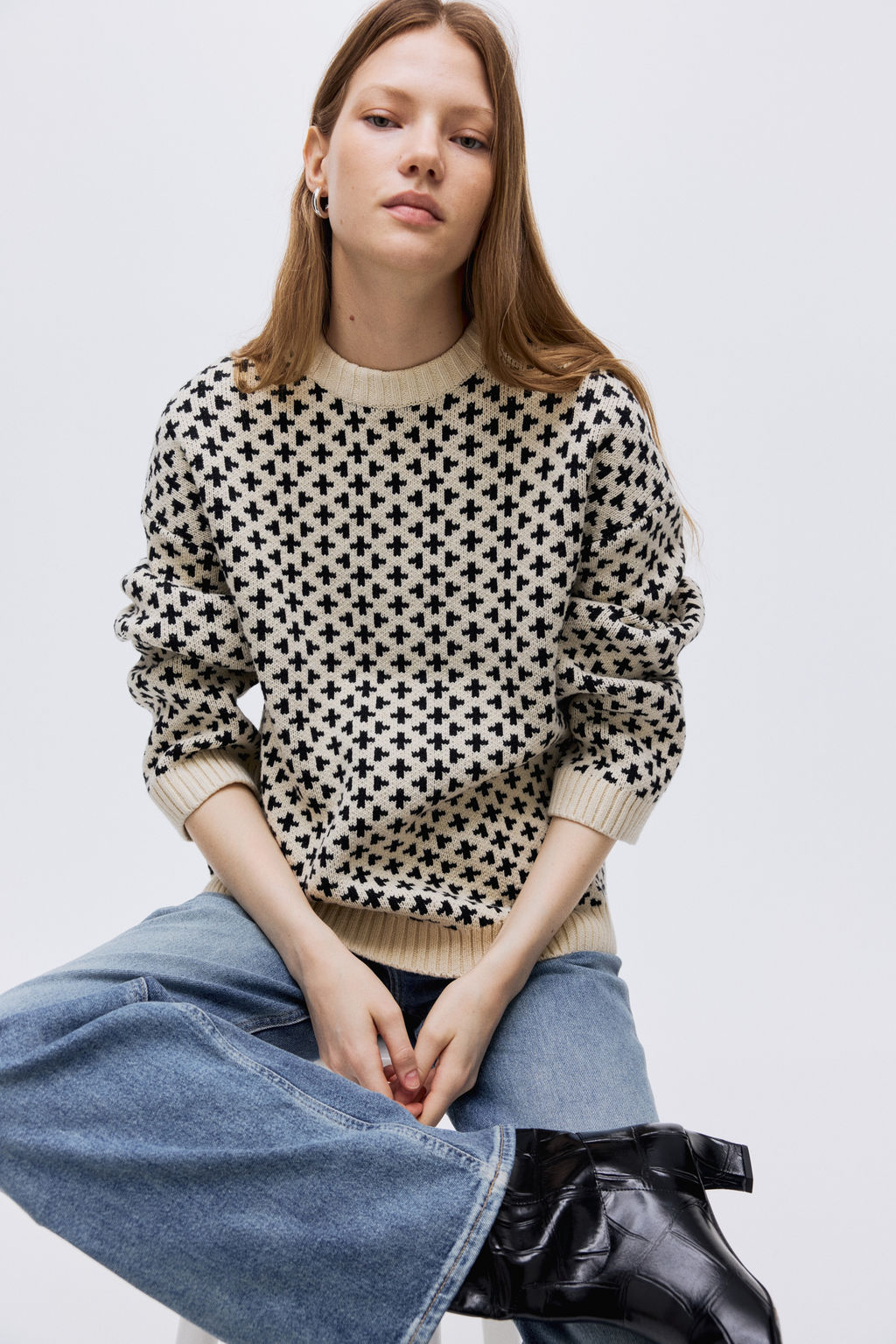 Jersey en punto jacquard - H&m фото 2
