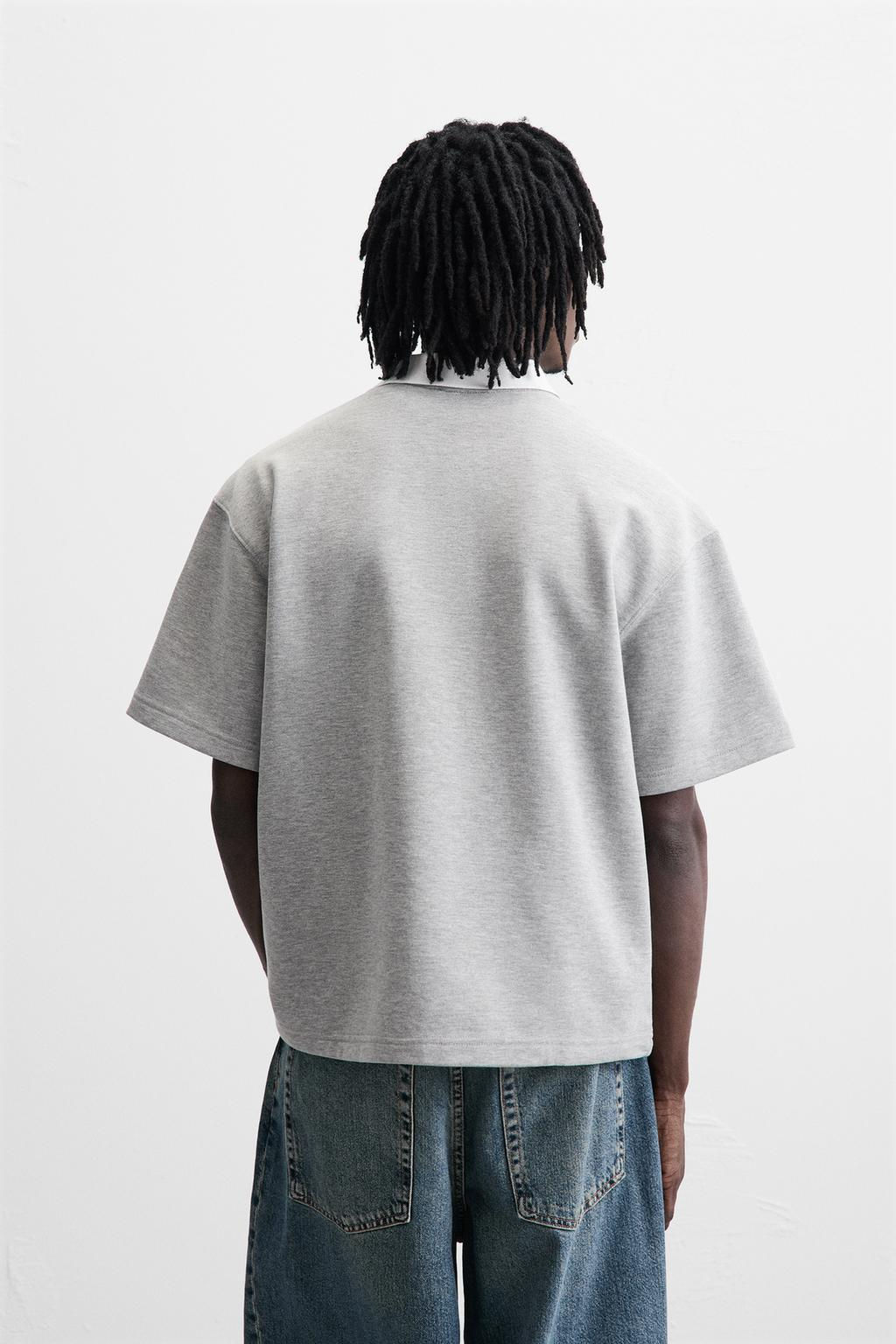 RELAXED FIT POLO SHIRT - Zara фото 11