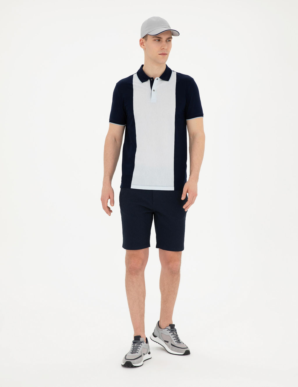 Lacivert Slim Fit Ti__rt