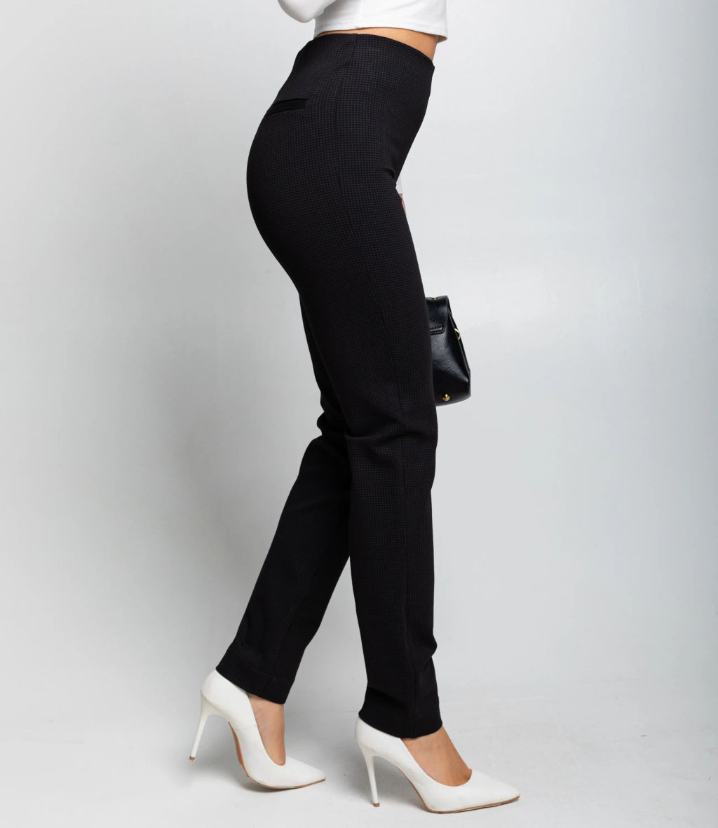 Брюки #4В2308, мелкий гленчек