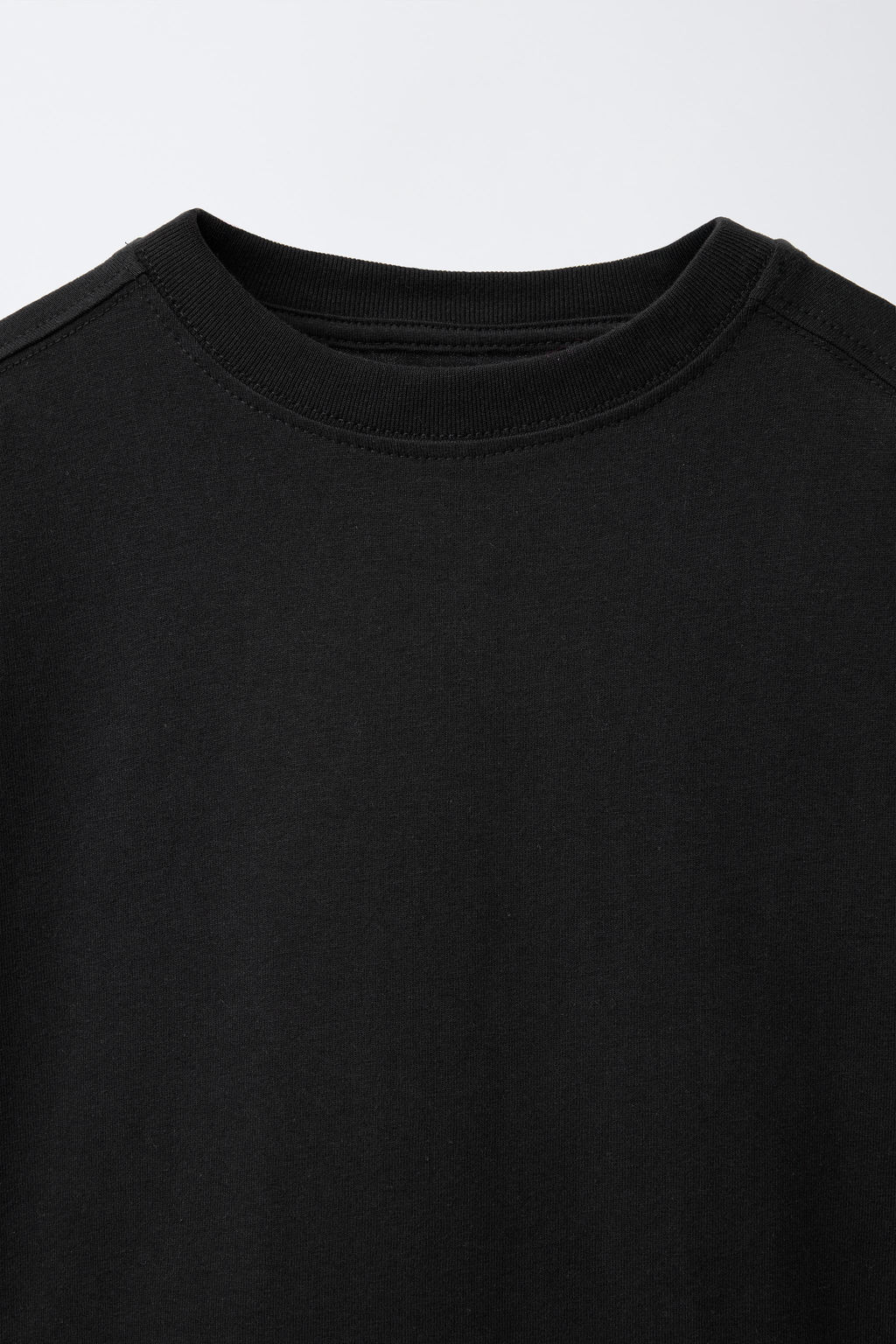 PLAIN MEDIUM WEIGHT T-SHIRT - Zara фото 7