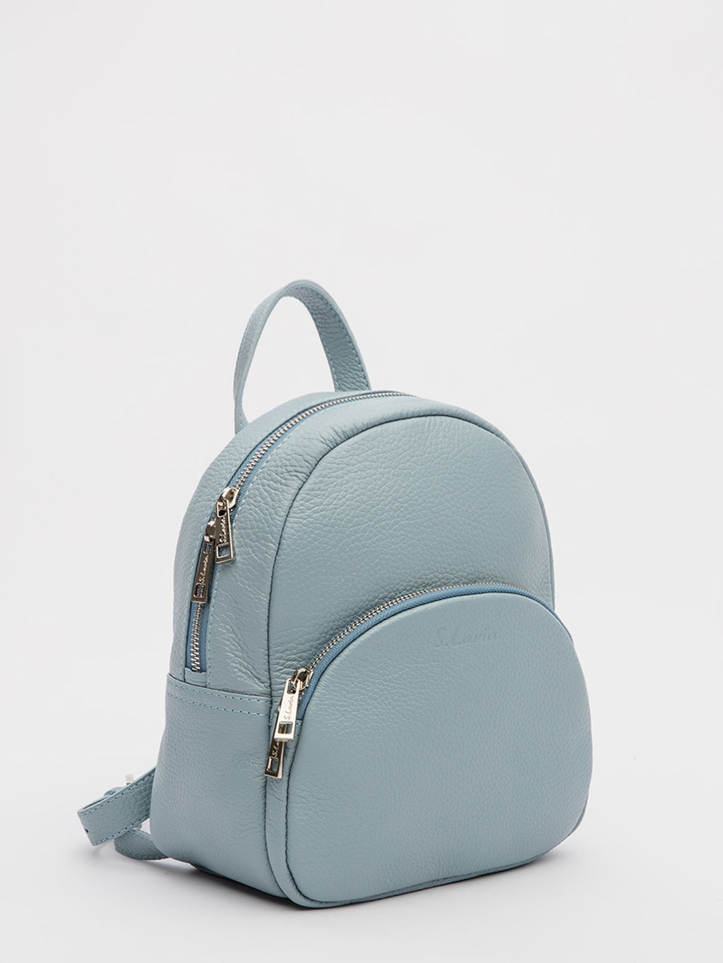 Светло-голубой рюкзак S.Lavia  фото 10