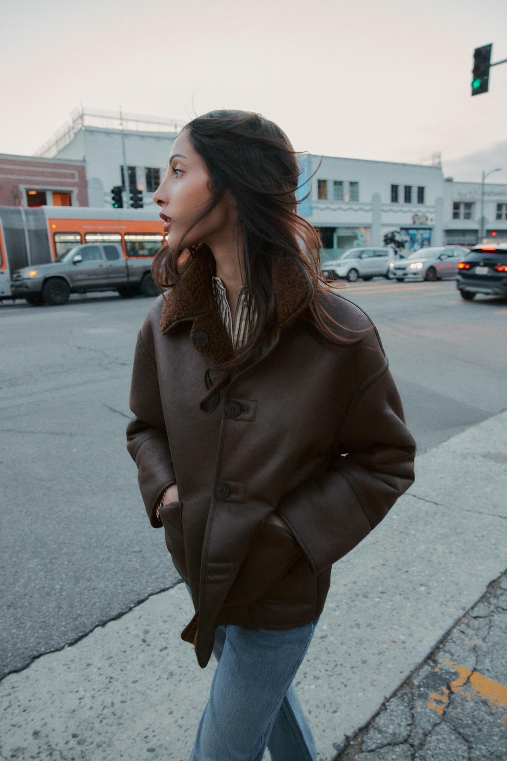 REVERSIBLE DOUBLE-FACED COAT - Zara фото 15