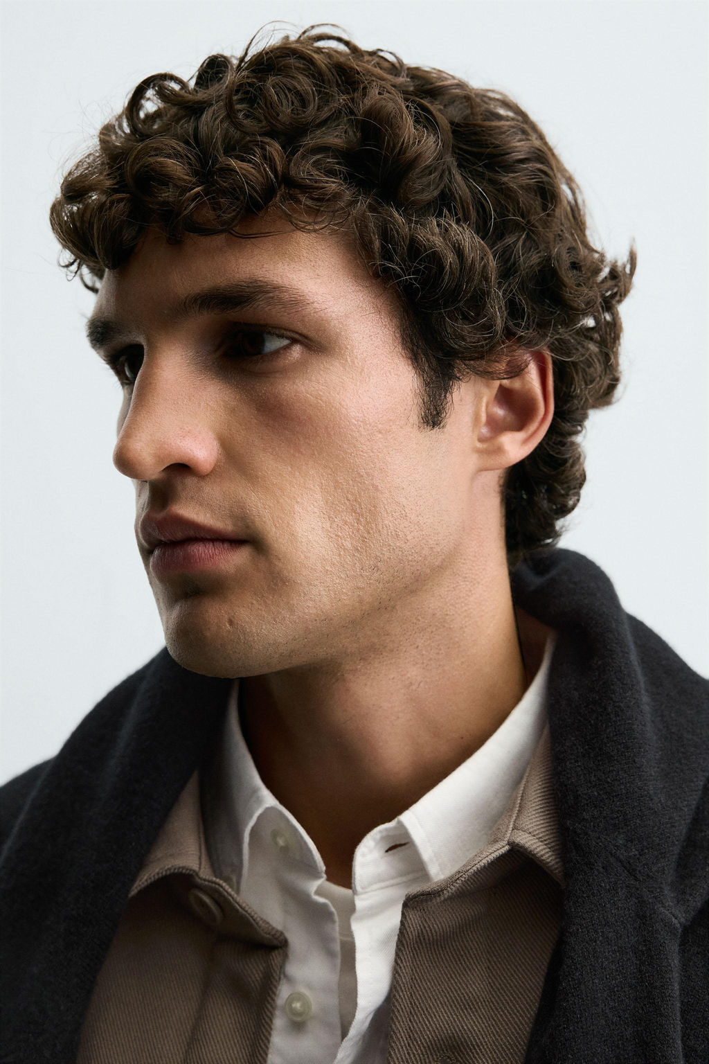 TEXTURED PADDED OVERSHIRT - Zara фото 6