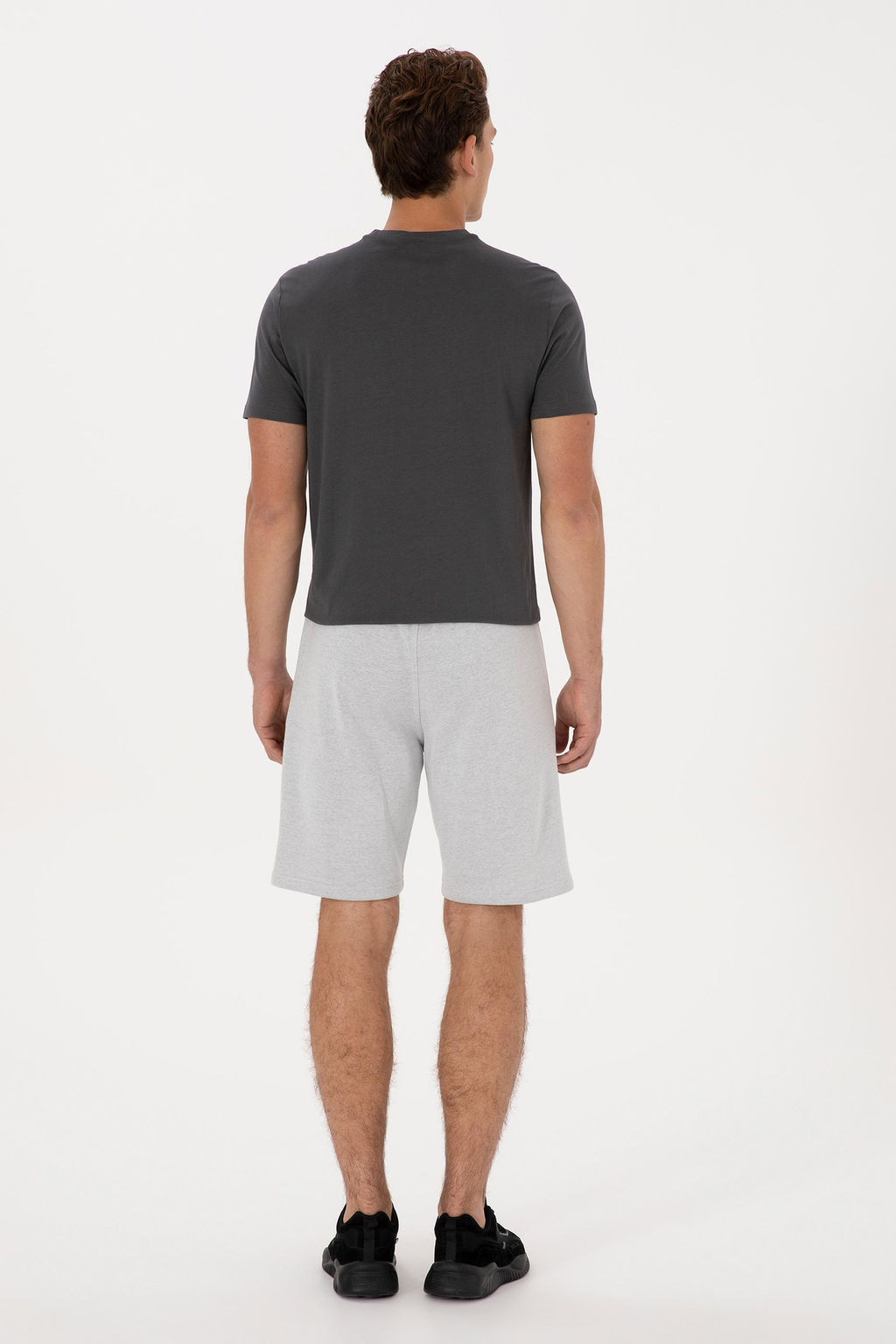 Erkek Gri Melanj _rme _ort - U.s. polo assn фото 4
