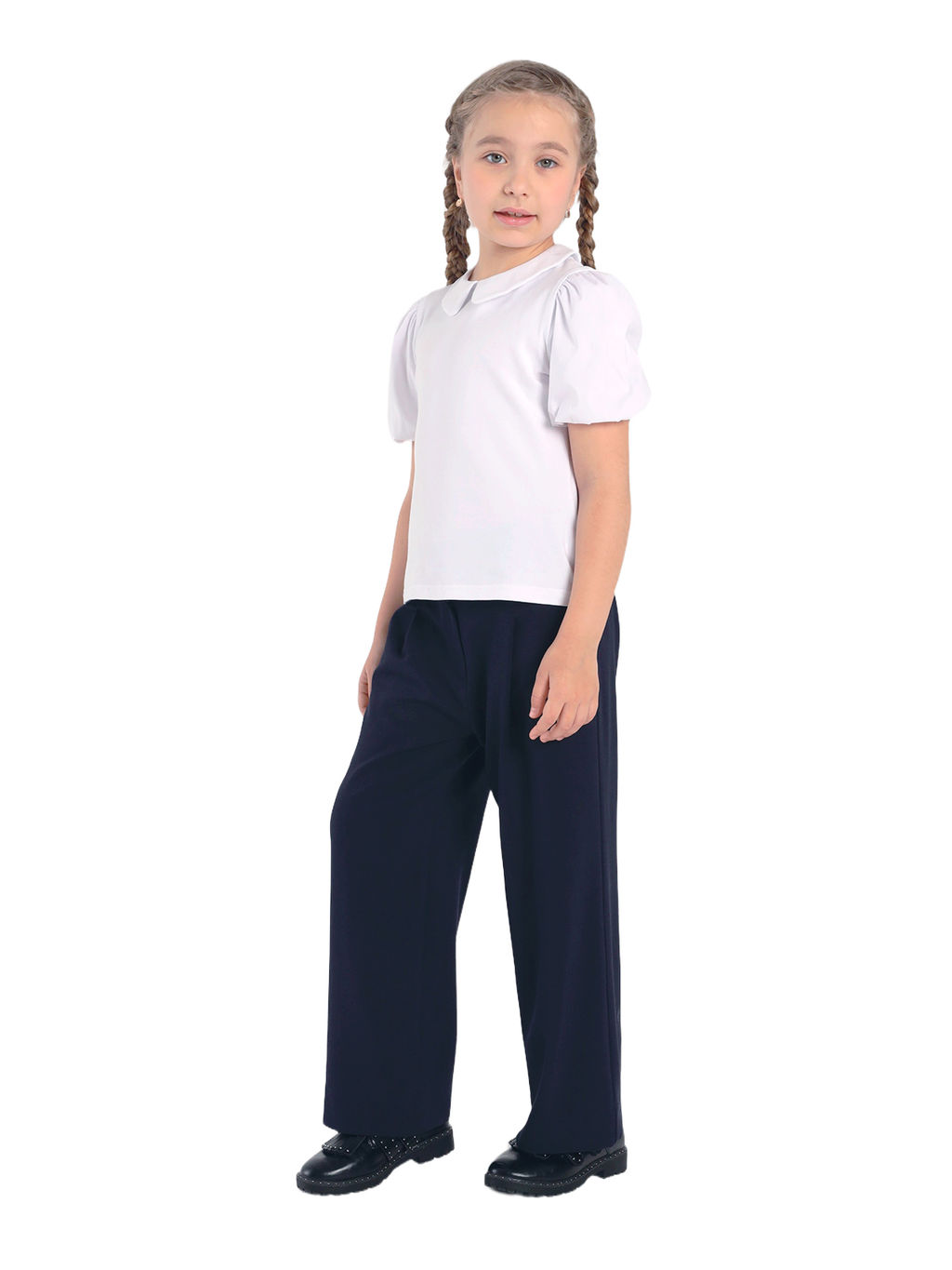 Школьная блузка для девочки О76994 - Карамелли фото 3